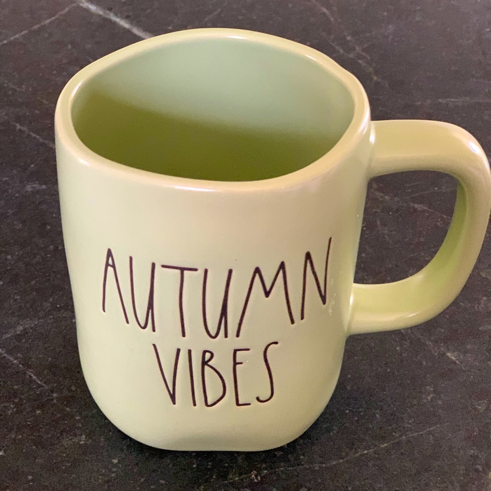 RAE DUNN MAGENTA | Sage Green “Autumn Vibes”  Mug